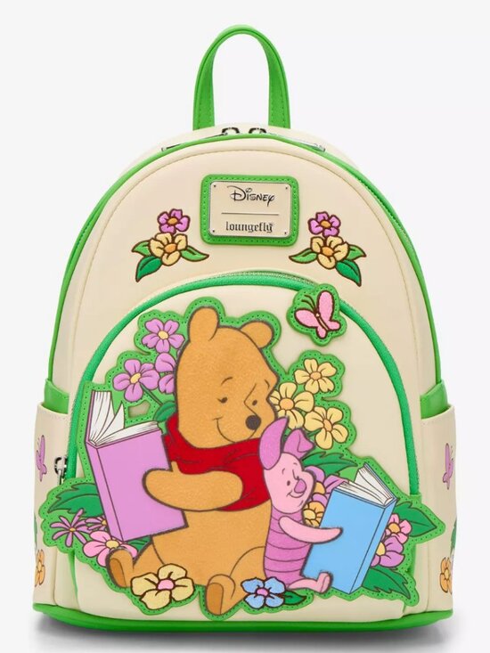 Loungefly Disney Winnie the Pooh Piglet & Pooh Bear Reading Mini Backpack - Excl main image 6